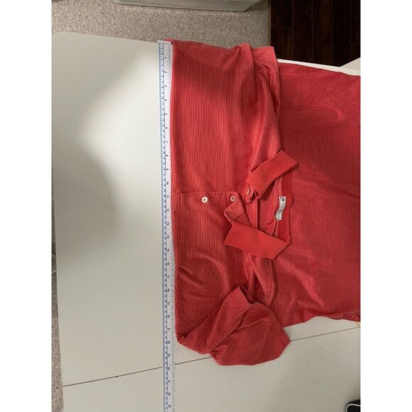 Peter Millar Striped Orange Shirt Men's Size XL Golf Polo - Picture 11 of 12